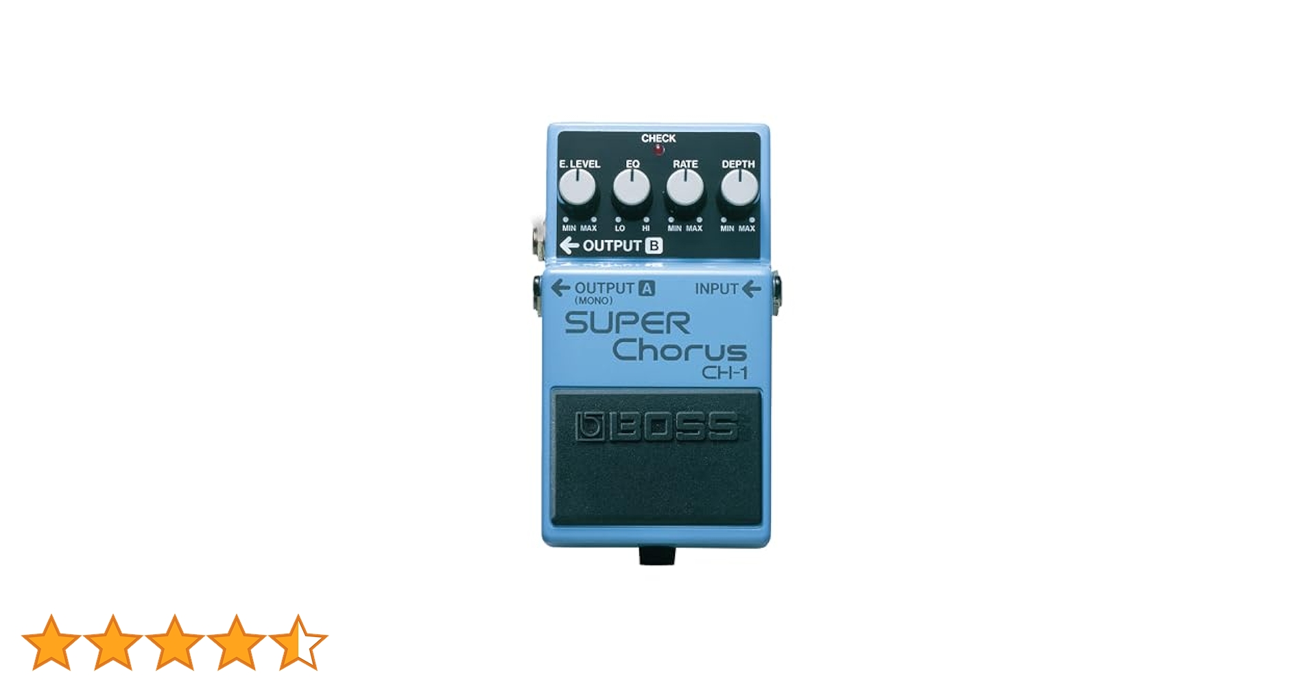BOSS SUPER Chorus CH-1 ギターエフェクター　保証書有り Amazon | BOSS SUPER Chorus CH-1 | コーラス・フランジャー